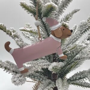 Dachshund Christmas Tree Ornament 🐾 Doxie Wiener